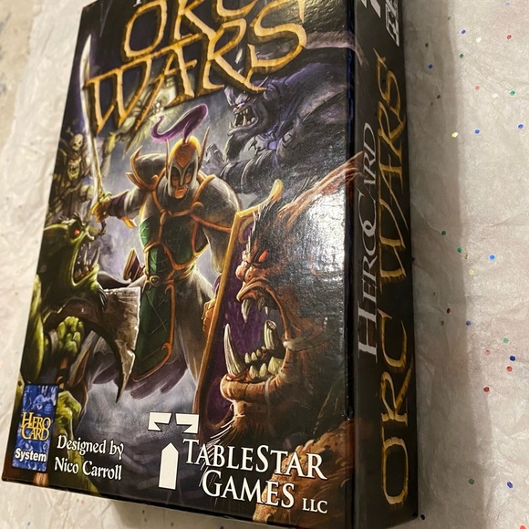 HeroCard Orc Wars Board Game brand New - Picture 2 of 7